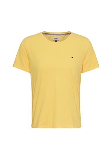 Tommy Hilfiger Tjw Soft Jersey tee Camiseta, Soleil, L para Mujer