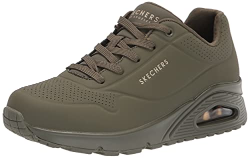 Skechers Uno Stand On Air, Zapatillas Mujer, Green Olive, 37 EU