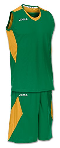 Joma Set Space Verde-Dorado S/M Basket, Hombres, Verde-Dorado-400