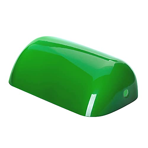 Lámpara de mesa de cristal de repuesto, color verde