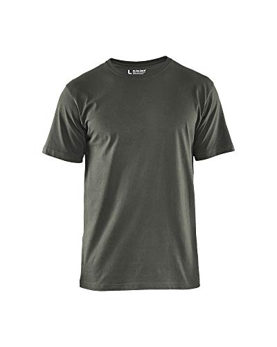 Blaklader 352510424600L - Camiseta (talla L), color verde militar