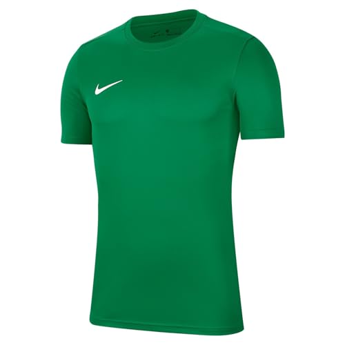 Nike M Nk Dry Park Vii Jsy Ss - Camiseta De Manga Corta Hombre, Verde (Pine Green/White), XL, Unidad