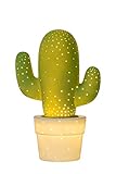 Lucide Cactus – Lámpara de mesa – Diámetro 20 cm – Color Blanco,...