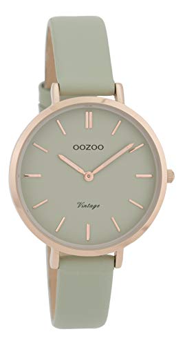 OOZOO Vintage Grijs horloge C9810 (34 mm)