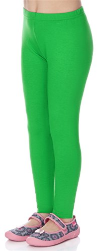 Merry Style Leggins Mallas Pantalones Largos Ropa Deportiva Niña MS10-130 (Verde, 146 cm)
