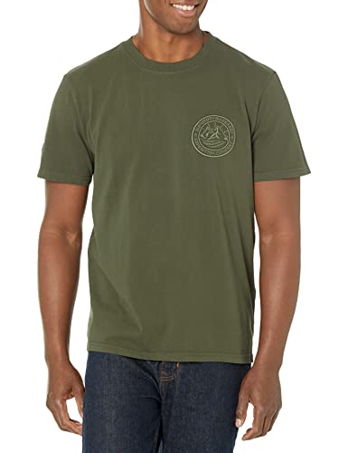 Superdry Expedition Graphic tee Camiseta, Verde Caqui, XL para Hombre