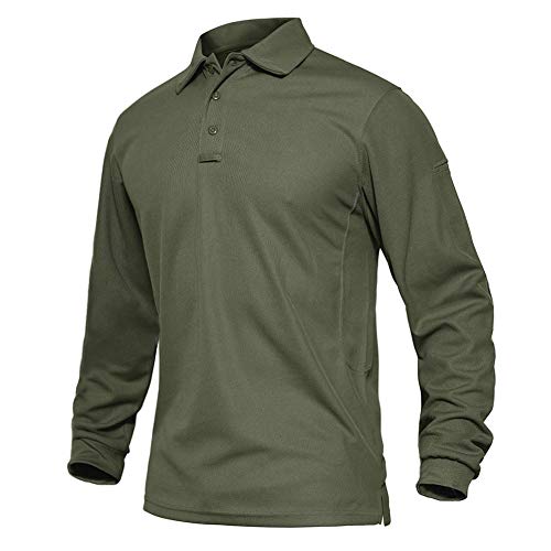 EKLENTSON Hombre Camisas - Polos de Golf de Manga Larga Casuales y Ligeros Camisas de Deporte...