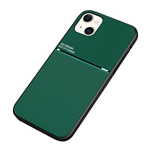 Kepuch Mowen Funda Case Carcasa Placa de Metal Incorporada para iPhone XR - Verde