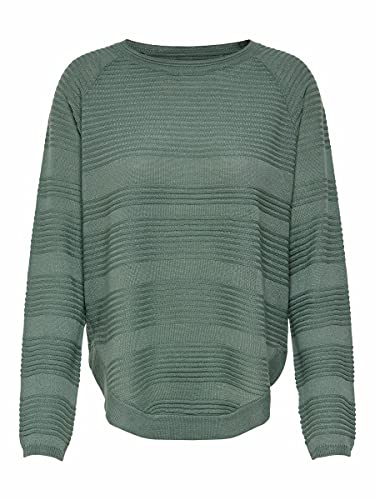 ONLY Onlcaviar L/s Pullover Knt Noos, Suéter para Mujer, Verde (Chinois Green Chinois Green), 44...