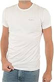 Pepe Jeans T-Shirt Original Basic S/S Camiseta, Blanco (White 800), Large para...