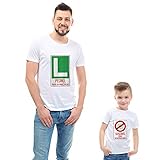 Calledelregalo Regalo Personalizable para Padres e Hijos: Pack de Dos Camisetas...