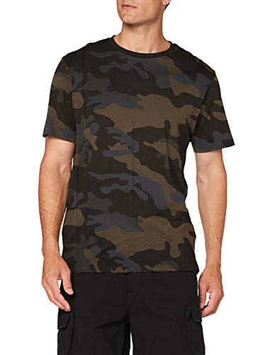 Brandit - Camiseta (talla M), diseño de camuflaje oscuro