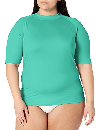 Kanu Surf Breeze Camiseta de licra para mujer en tallas grandes - Verde -