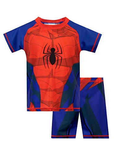 Marvel Bañador de Dos Piezas para niño Spiderman Multicolor 4-5 Años
