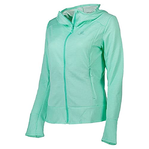 SALOMON - Camiseta interior de mujer - Tejido técnico - Color verde agua - Verde L