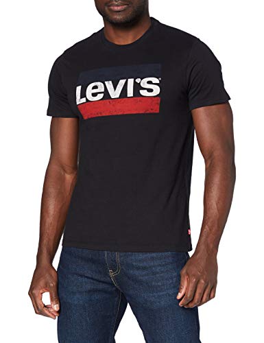 Levi's Sportswear Logo Graphic Camiseta Hombre Sportswear Logo Beautiful Black+ (Negro) M -