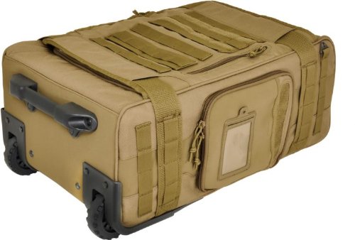 Hazard 4 Men's Air Support Rolling Coyote Tactical - Maleta con Ruedas (58 cm), Color marrón