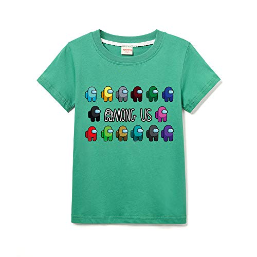 Among Us - Camiseta para niño y niña, 100% algodón, camiseta de verano, style12, 11-12 Años