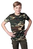 Mivaro Camiseta de Camuflaje para Niños, Camiseta Militar, Farbe:Camouflage,...