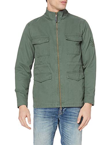 Izod Field Jacket Chaqueta, Verde (Thyme 330), XL para Hombre