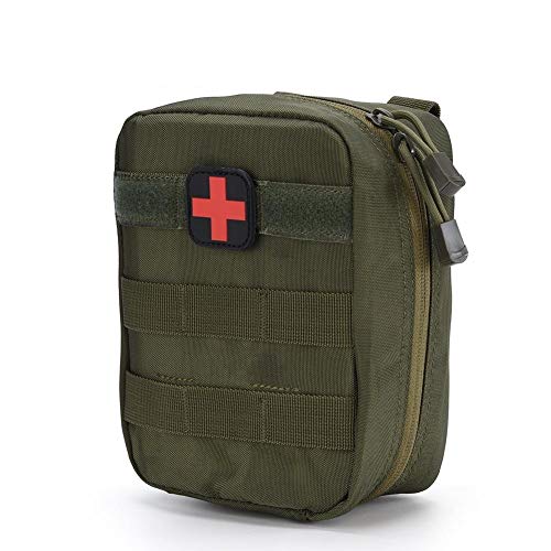 Bolsa médica de primeros auxilios, mochila de emergencia médica para el hogar, al aire libre,...
