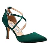 Duosheng & Elegant HC1901 Mujer Dedo del pie Puntiagudo Tacón Alto Zapatos de...