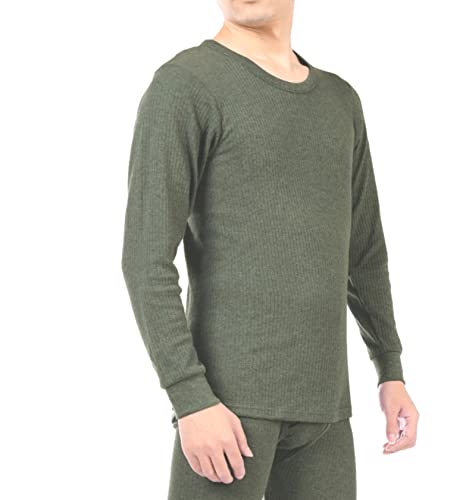 BestSale247 Camiseta interior térmica para hombre, forro polar cálido, ropa interior de invierno,...