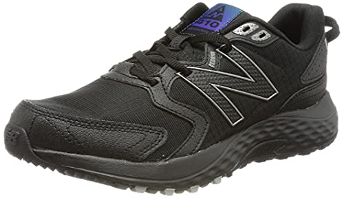 New Balance MT410V7, Running Shoes Hombre, Black, 44.5 EU