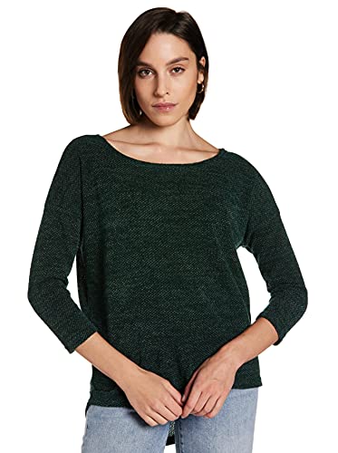 Only ONLALBA 3/4 Top JRS Noos Camiseta con Mangas, Pine Grove, XL para Mujer