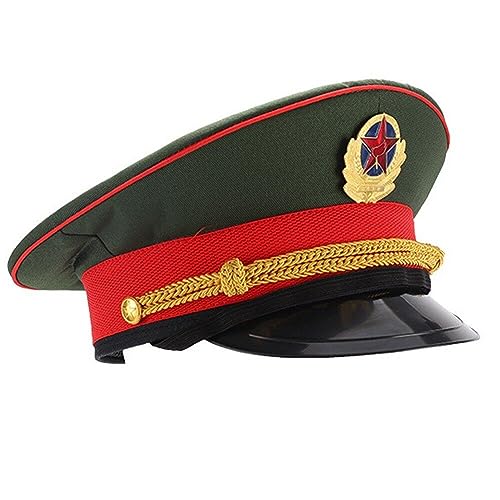 Fituenly Sombrero Militar El Ejército Militar Ajustable del Ejército De La Gorra del Sombrero del...