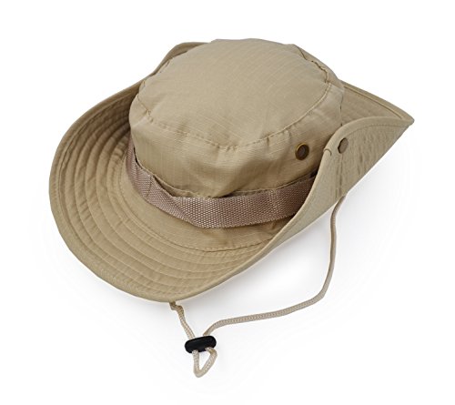 UltraKey Sombrero de Jungla， Sombrero clásico del arbusto del Estilo del Combate del ejército,...