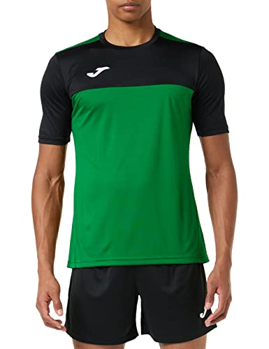 Joma Winner Camisetas Equip. M/C, Hombre, Verde Negro