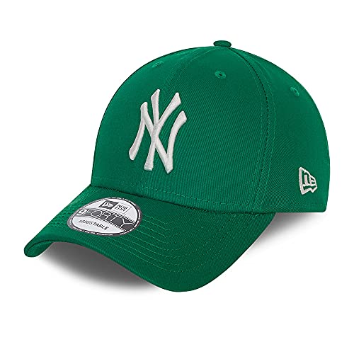 New Era MLB York Yankees League Essential Green Adjustable 9FORTY Cap