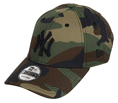 New Era York Yankees 9forty Adjustable Kids Cap League Essential Woodland Camo - Youth